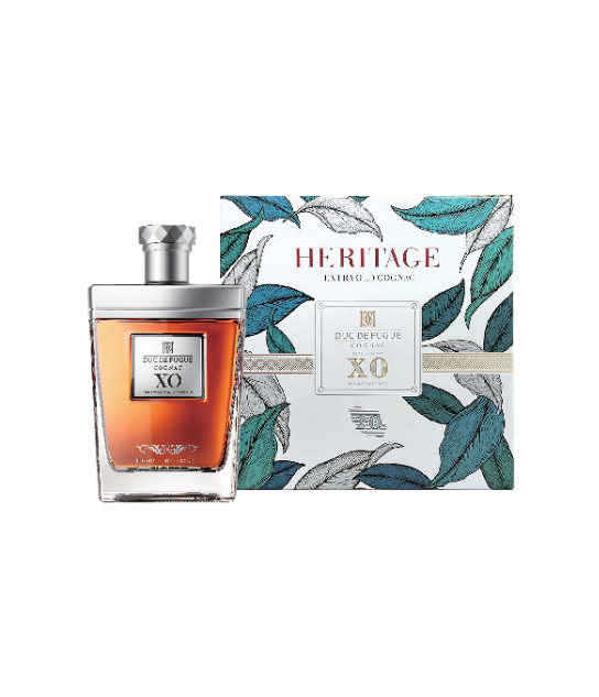 フランス産コニャック DUC DE FUGUE XO ヘリテージ 1L箱付き gift set-DUC DE FUGUE COGNAC